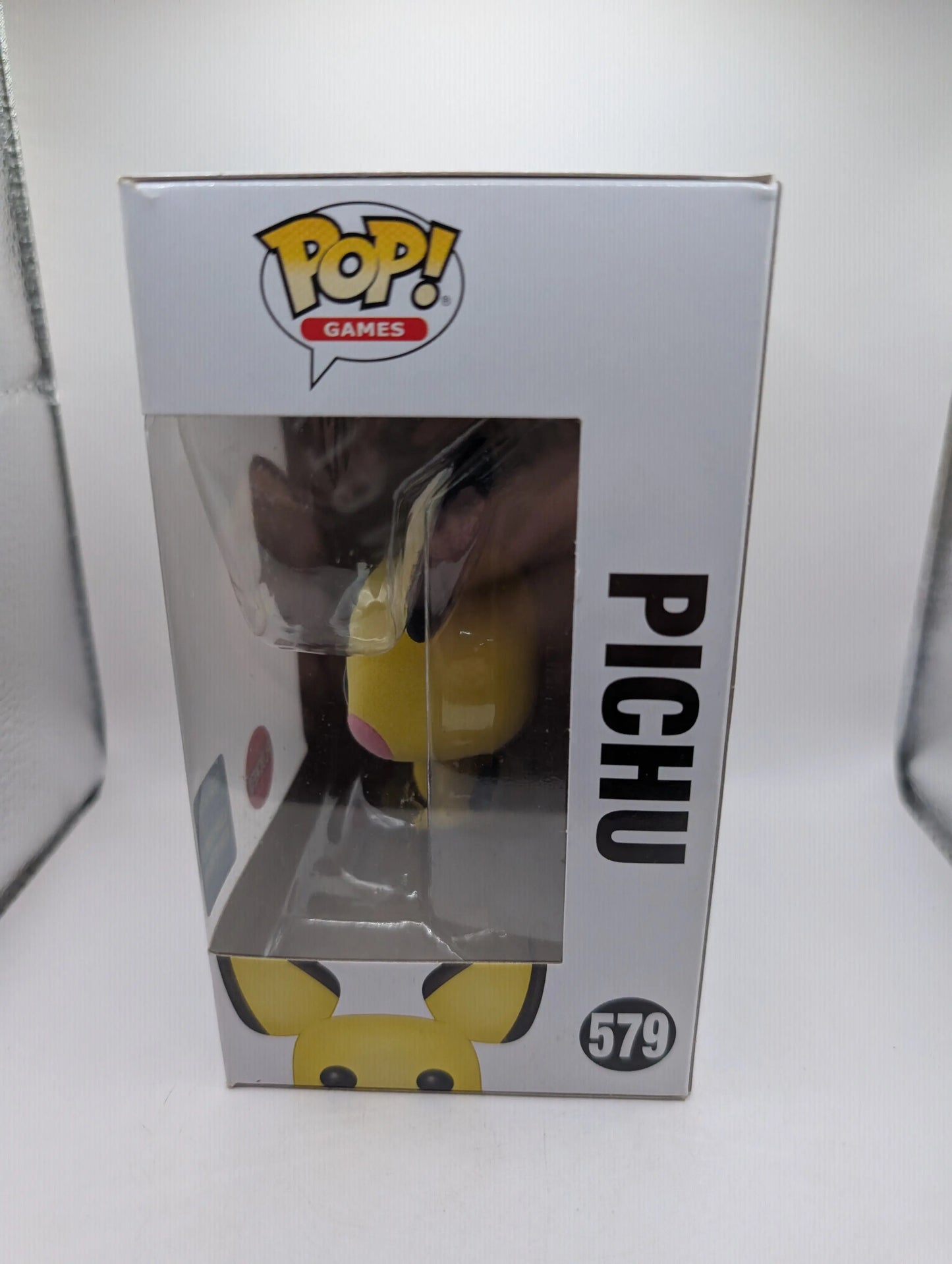 Pichu Pop 579 Flocked - Pokemon Funko Pop! Vinyl - 2020 Wonderous Conv FRENLY BRICKS - Open 7 Days