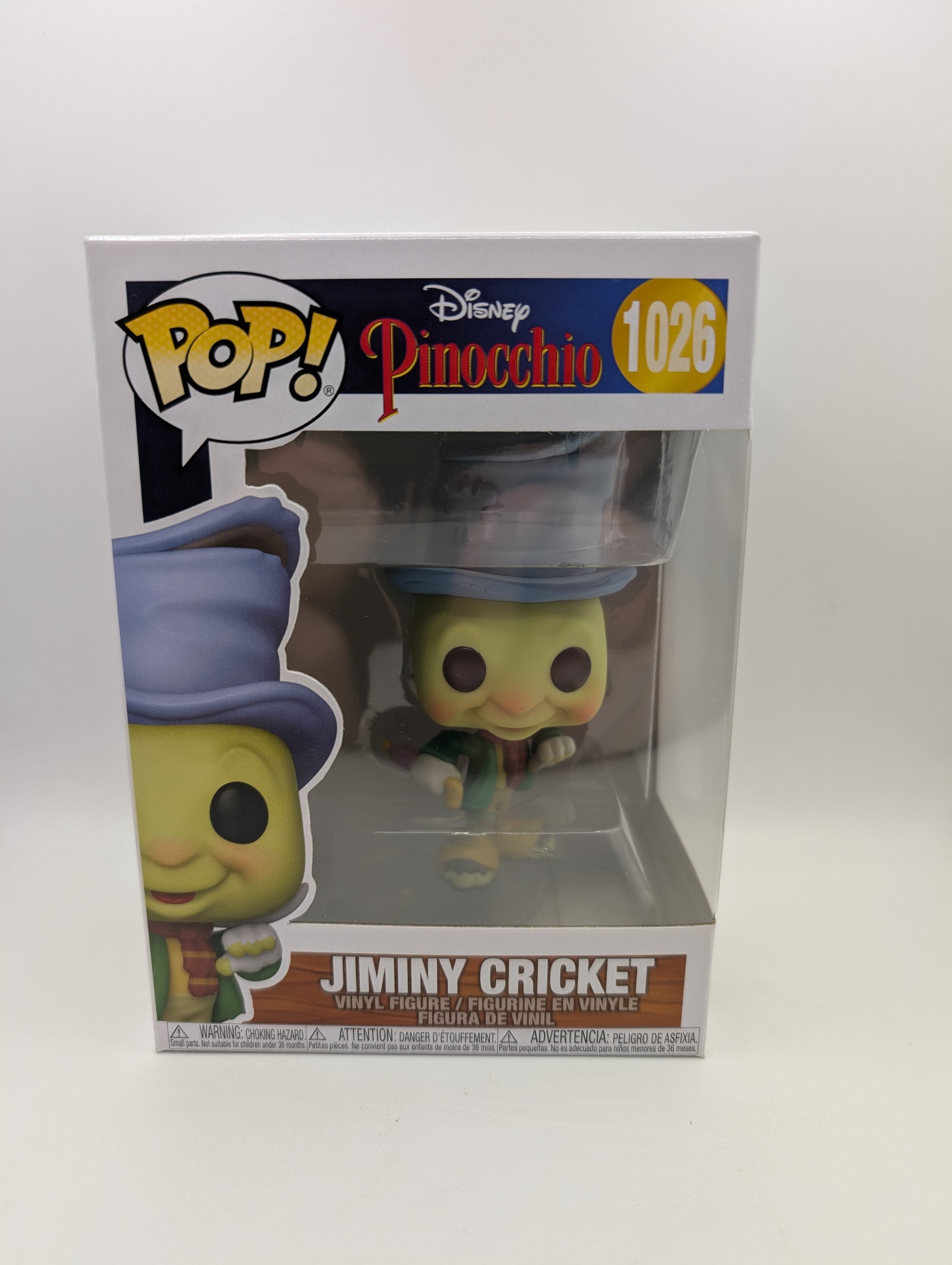 Funko Pop! Vinyl: Disney - Jiminy Cricket #1026