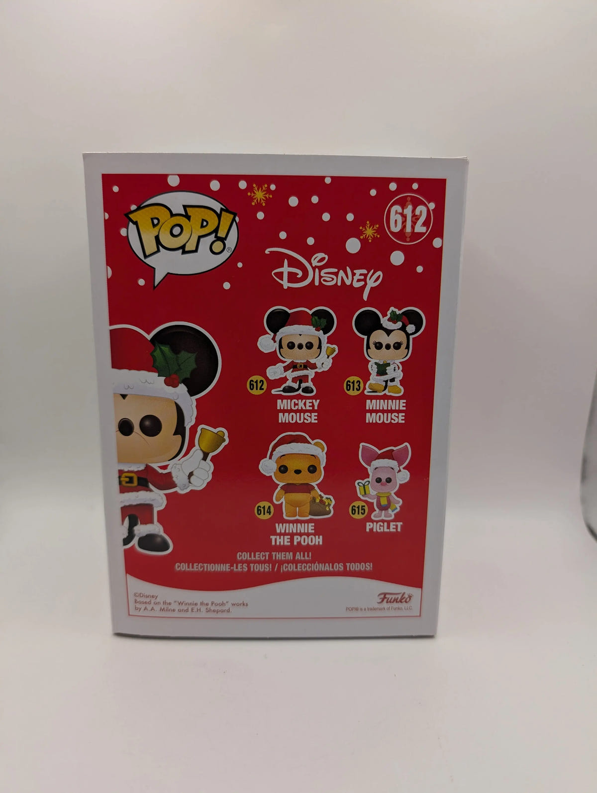 Funko POP! Disney Mickey Mouse & Friends Mickey Mouse Christmas #612 FRENLY BRICKS - Open 7 Days image 3