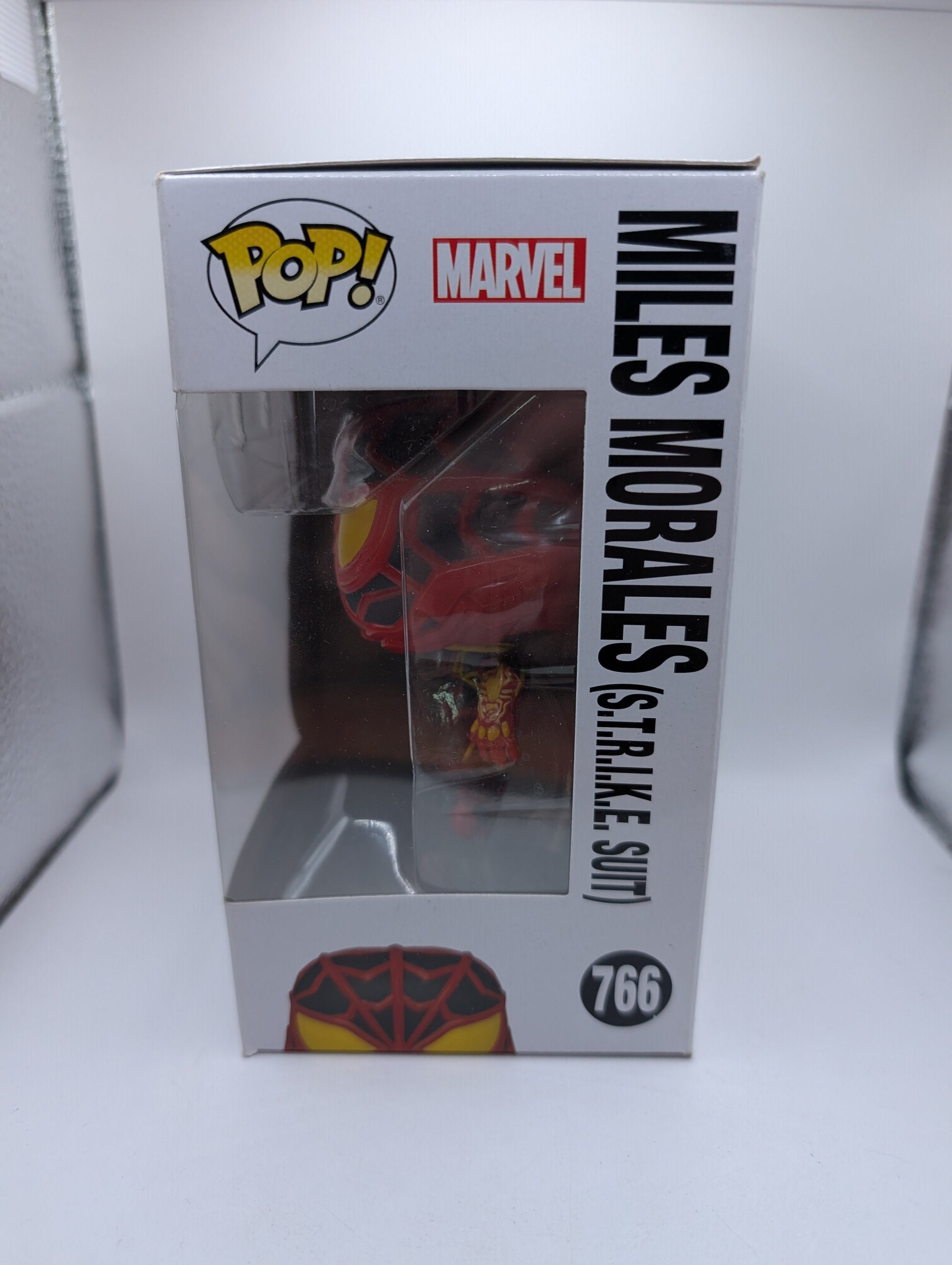Funko Pop! Spider-Man  Miles Morales "S.T.R.I.K.E SUIT" number 766 FRENLY BRICKS - Open 7 Days