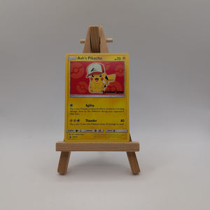 Ash's Pikachu SM109 Sm Regular Sun & Moon Black Star Promo Pokemon FRENLY BRICKS - Open 7 Days