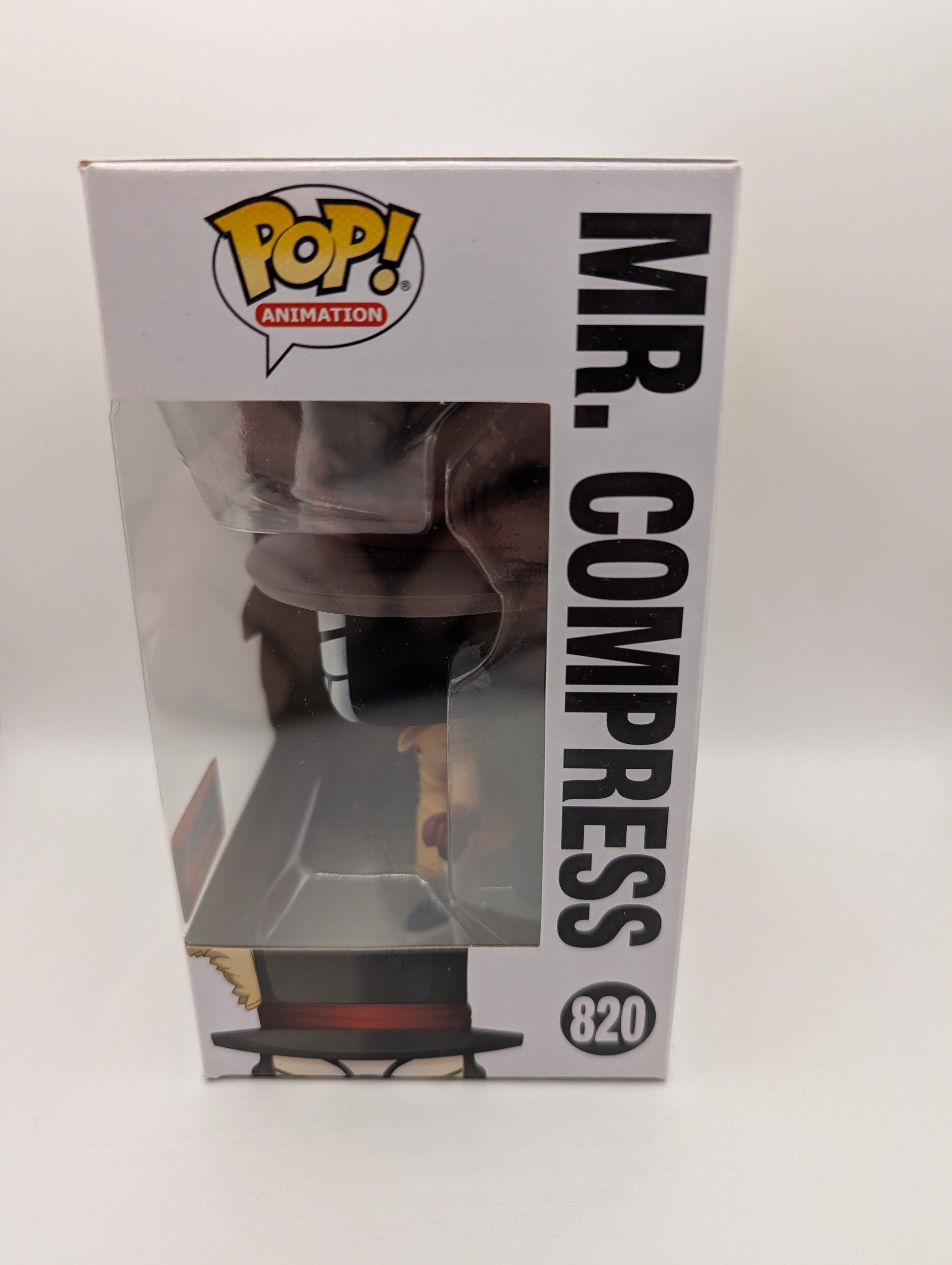 Funko Pop  # 820 Mr Compress  My Hero Academia   Limited Edition FRENLY BRICKS - Open 7 Days