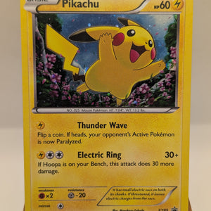 Pikachu XY89 X & Y Ultra Rare Holo Black Star Promo Pokemon Card FRENLY BRICKS - Open 7 Days