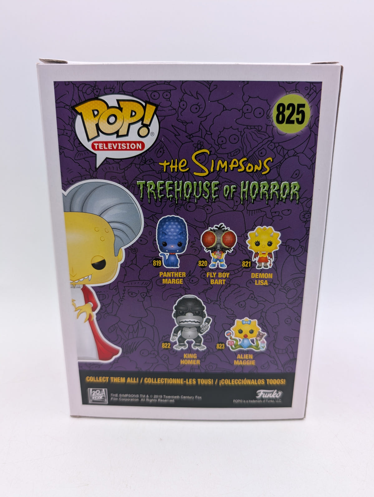Funko POP! The Simpsons Treehouse of Horror Vampire Mr Burns 2019 Fall Con, photo 5 image 5