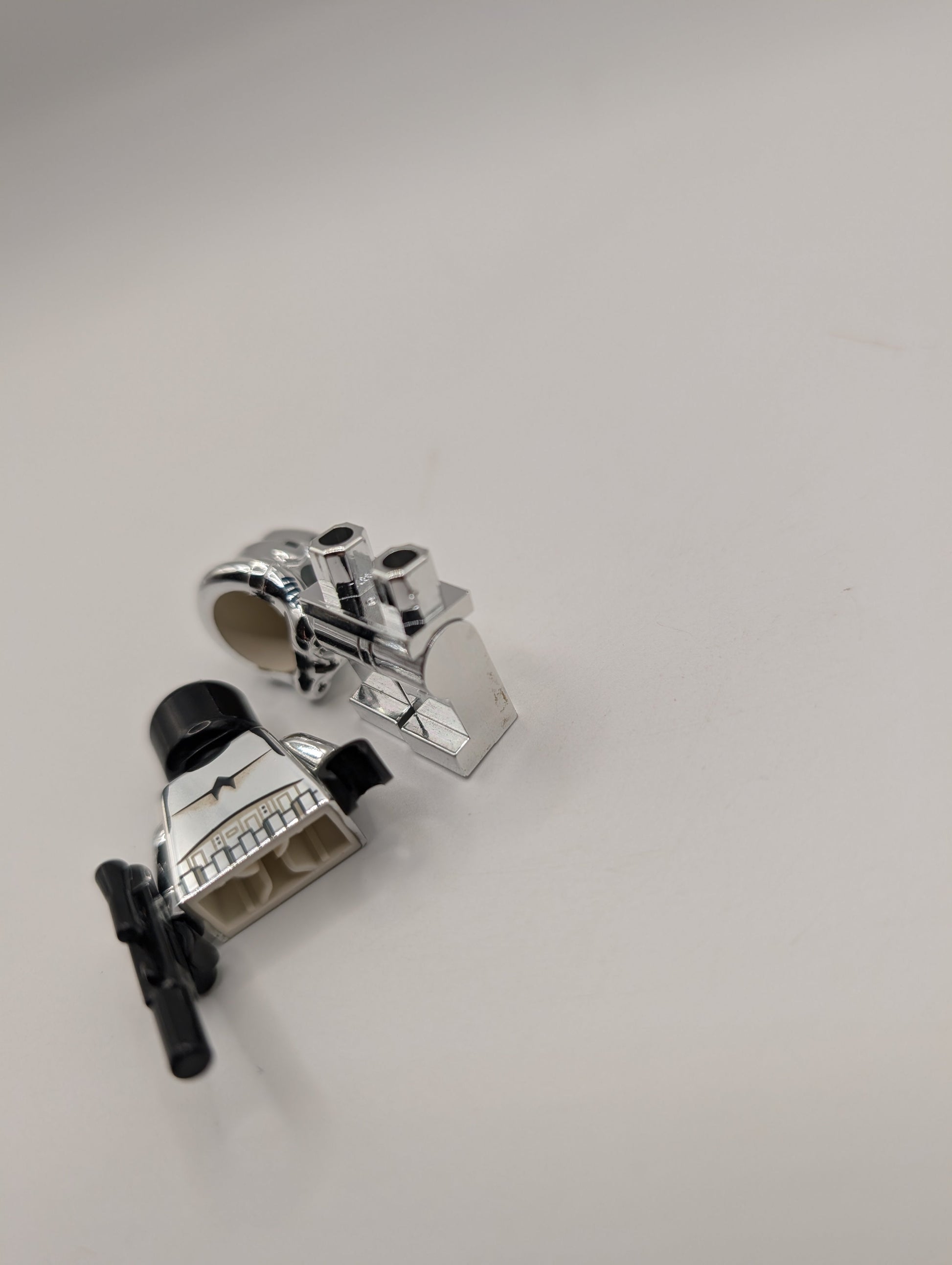 2009 LEGO Star Wars Stormtrooper Chrome Silver sw0097 Minifigure (Excellent) FRENLY BRICKS - Open 7 Days