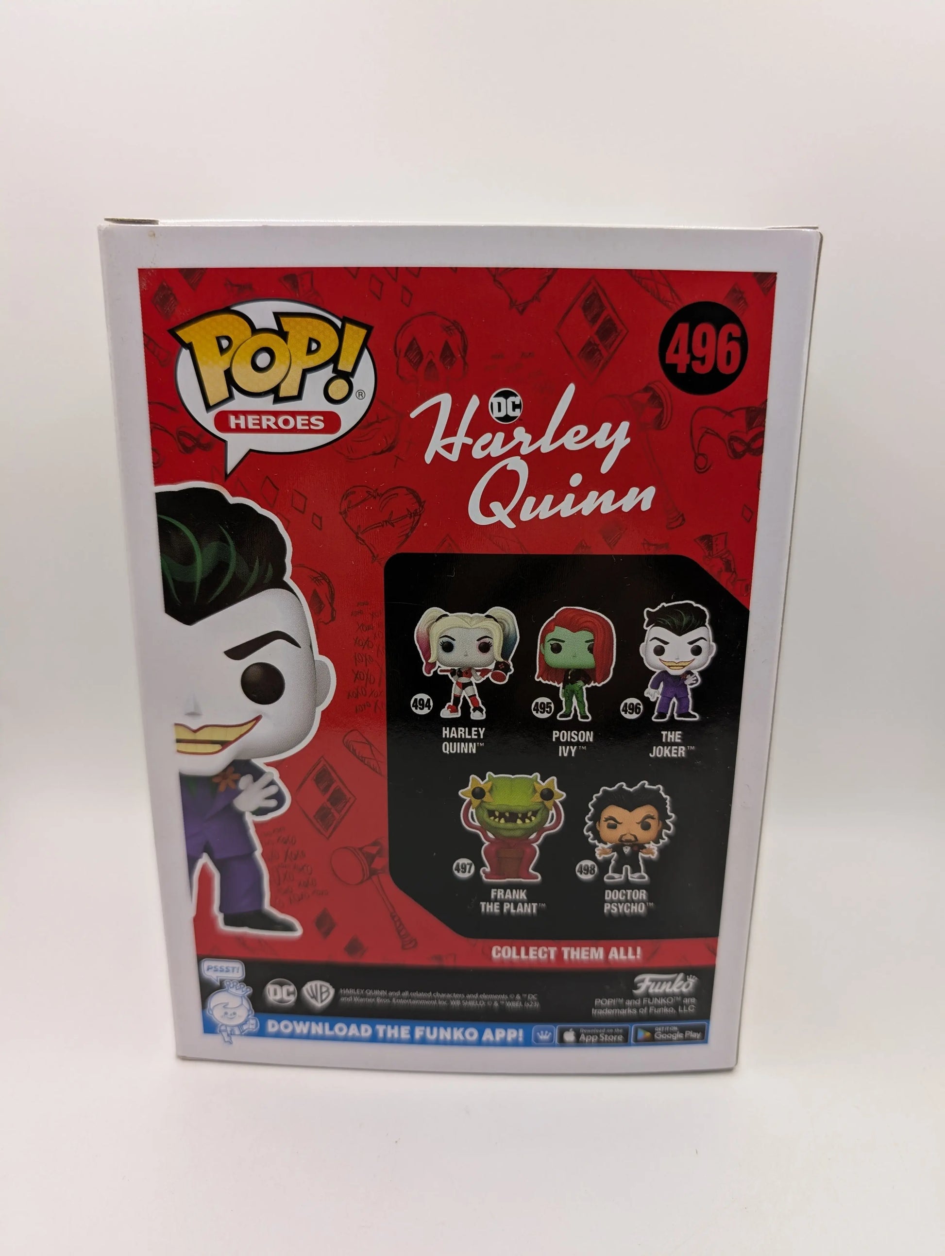 Funko POP! DC Harley Quinn - I he Joker #496 - Vinyl Collectable Figure FRENLY BRICKS - Open 7 Days