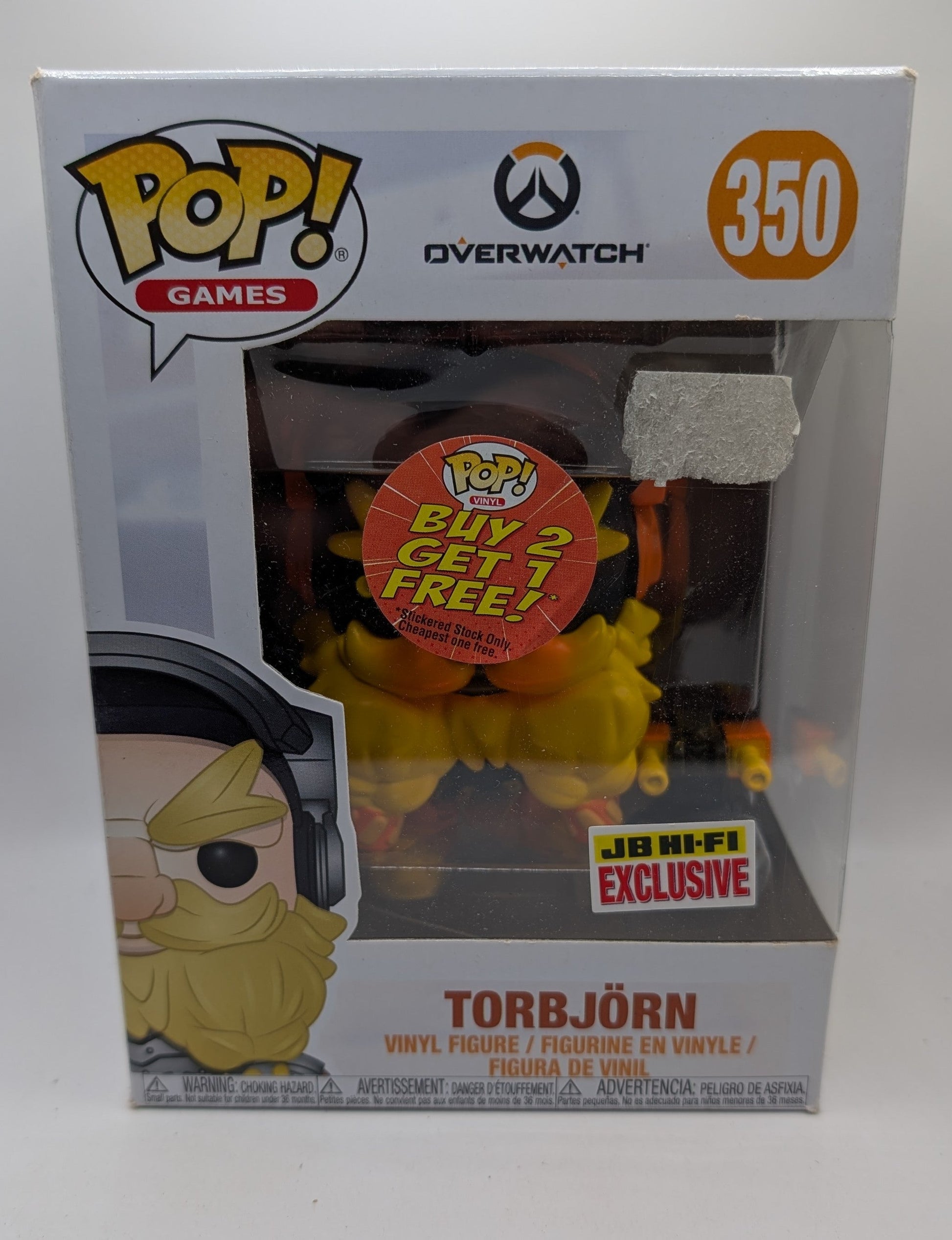 Overwatch - Torbjörn #350 - Funko Pop! Vinyl - New FRENLY BRICKS - Open 7 Days