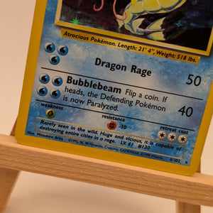 Gyarados Base Set Unlimited Holo 6/102 MP (B) Pokemon FRENLY BRICKS - Open 7 Days