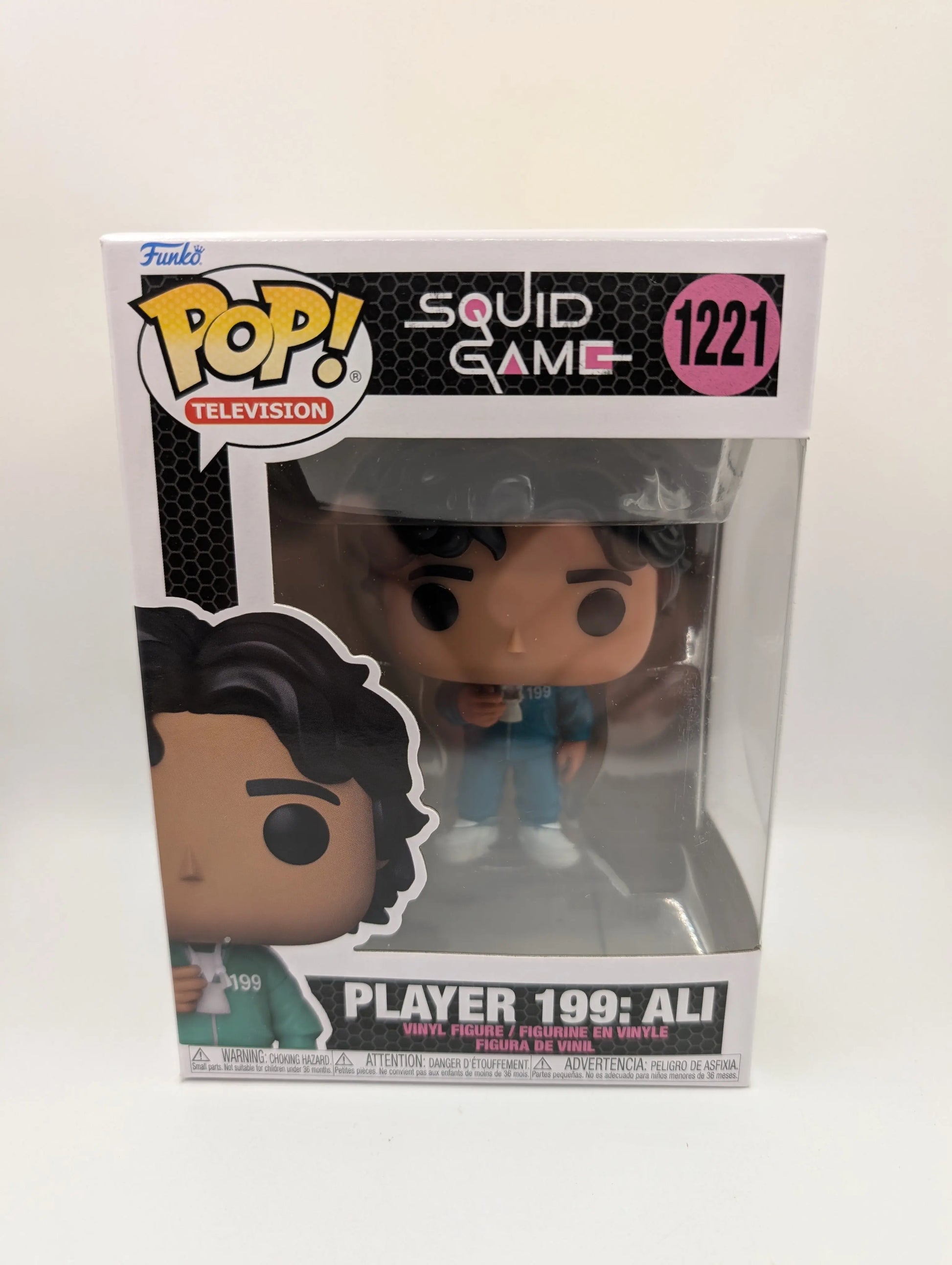 Player 199: Ali Squid Game Funko Pop! Vinyl #1221 FRENLY BRICKS - Open 7 Days