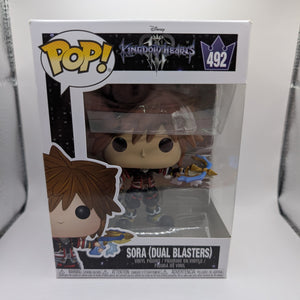 Kingdom Hearts III - Sora with Dual Blasters Pop! Vinyl Figure #492 FRENLY BRICKS - Open 7 Days