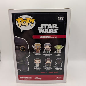 Star Wars Pop Vinyl 127 Garindan 2017 (Galactic Convention Exclusive) FRENLY BRICKS - Open 7 Days