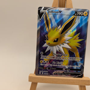 Pokemon Card - Jolteon V 177/203 Full Art Ultra Rare - Evolving Skies