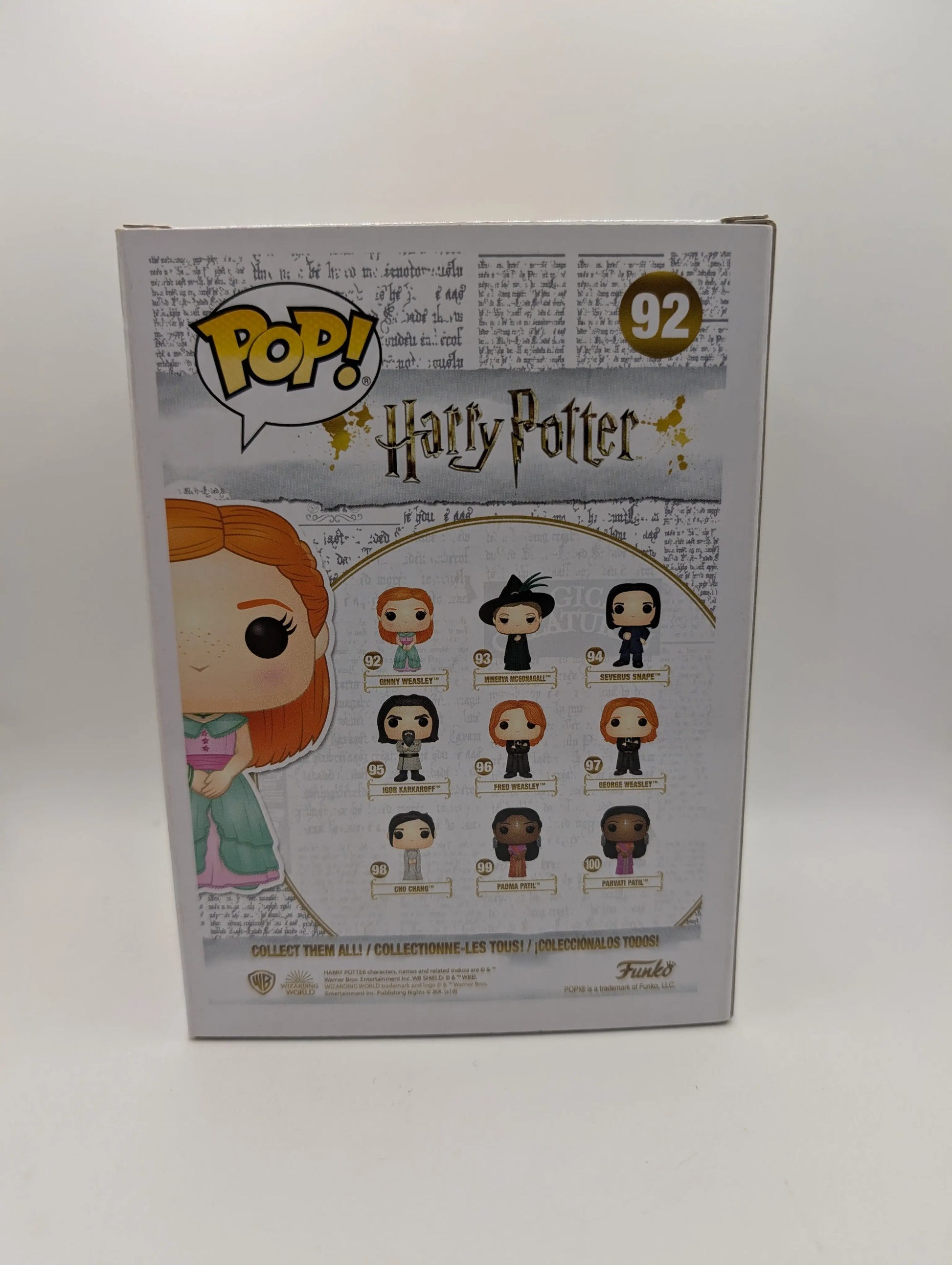Funko Pop! Harry Potter: Ginny Weasley #92 Vinyl Figure FRENLY BRICKS - Open 7 Days image 3