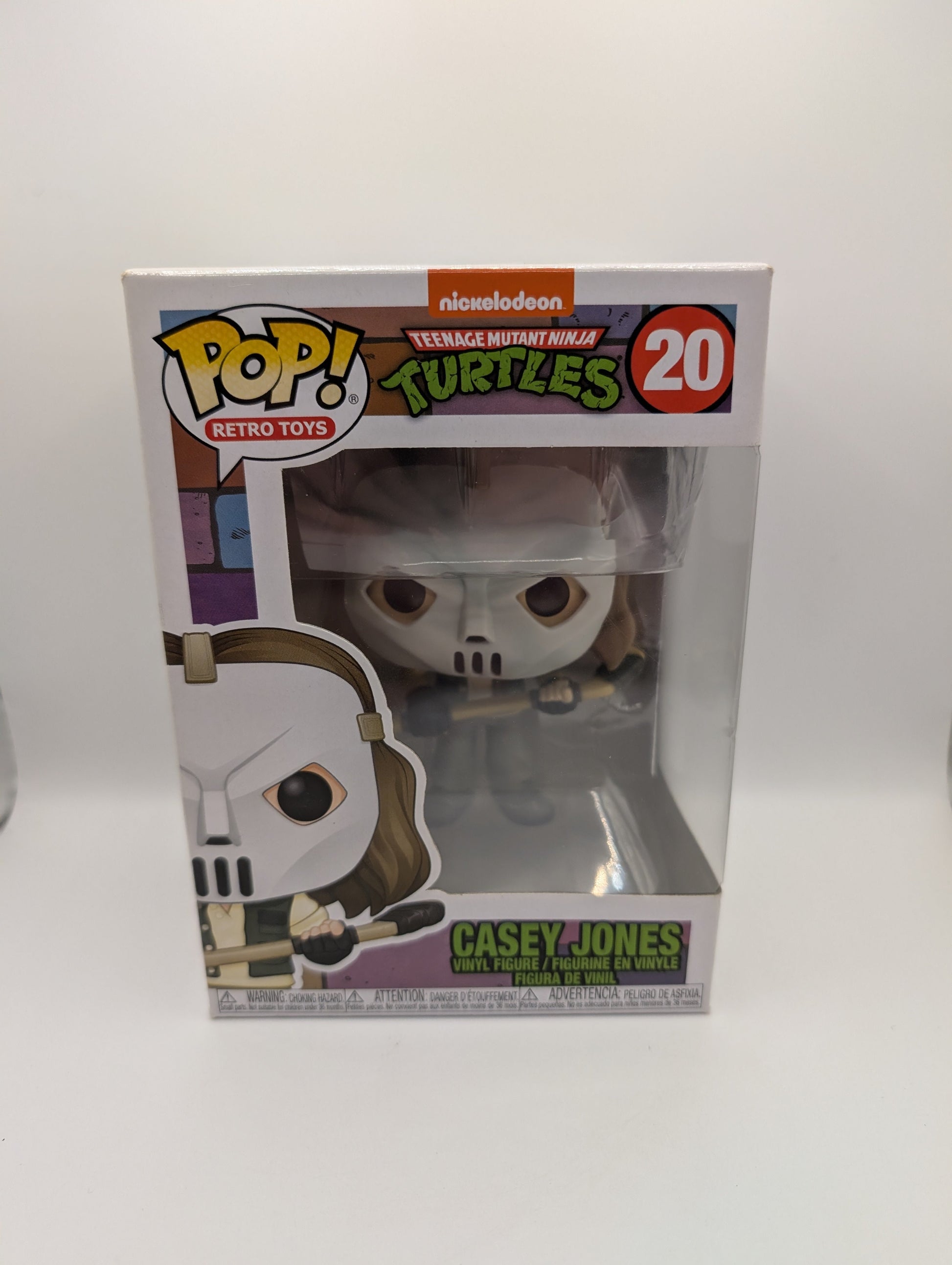 Funko POP! Teenage Mutant Ninja Turtles (TMNT) S3 Vinyl Figure - CASEY JONES #20 FRENLY BRICKS - Open 7 Days