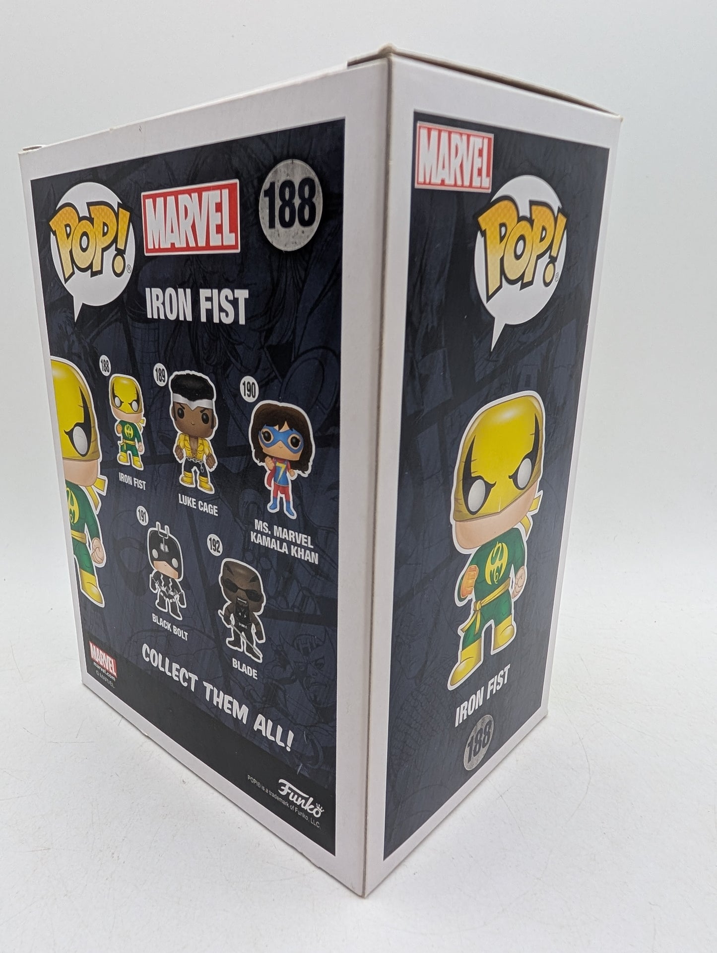 Funko POP! Marvel Iron Fist #188 Vinyl Figure