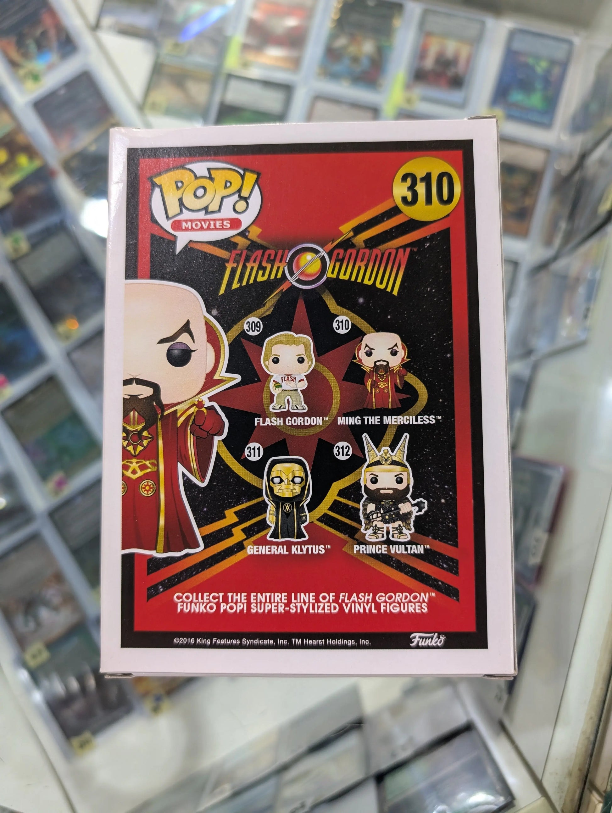 Ming the Merciless 310 ~ Flash Gordon ~ Funko Pop Vinyl FRENLY BRICKS - Open 7 Days