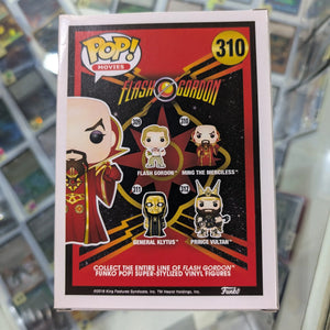 Ming the Merciless 310 ~ Flash Gordon ~ Funko Pop Vinyl FRENLY BRICKS - Open 7 Days