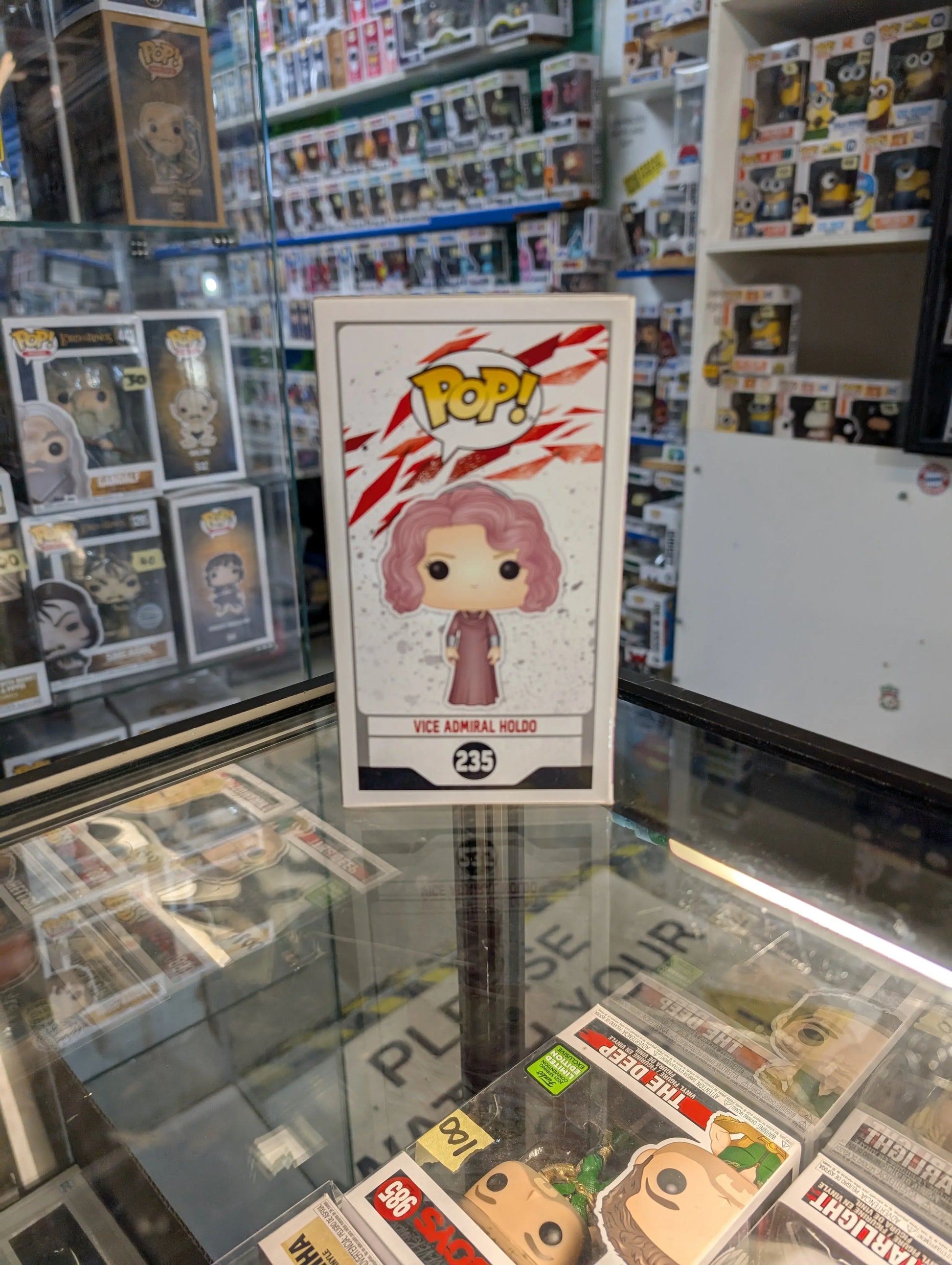 FUNKO Pop Vinyl Vice Admiral Holdo #235 FRENLY BRICKS - Open 7 Days