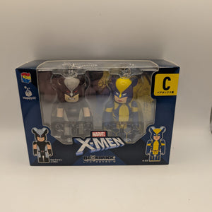 Bearbrick x Marvel X-Men Happy Wolverine & X-23 2 Pack FRENLY BRICKS - Open 7 Days