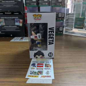 FUNKO Pop Vinyl Vegeta #10 FRENLY BRICKS - Open 7 Days