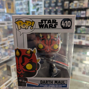 Funko Pop! 410 Star Wars: Clone Wars Darth Maul Vinyl Figure Bobble-head FRENLY BRICKS - Open 7 Days