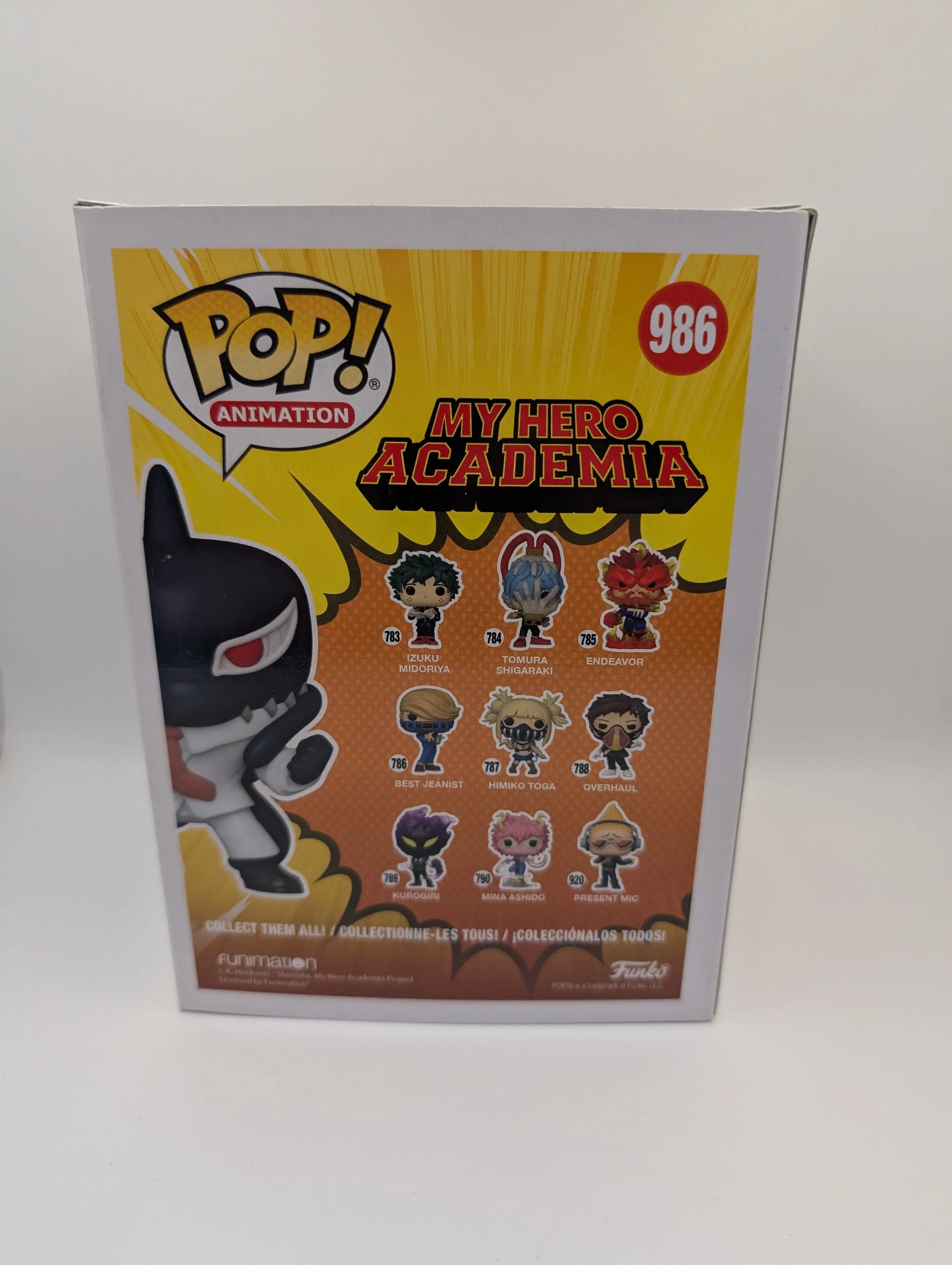 Animation Funko Pop - Gang Orca - My Hero Academia - SDCC Exclusive - No. 986 FRENLY BRICKS - Open 7 Days
