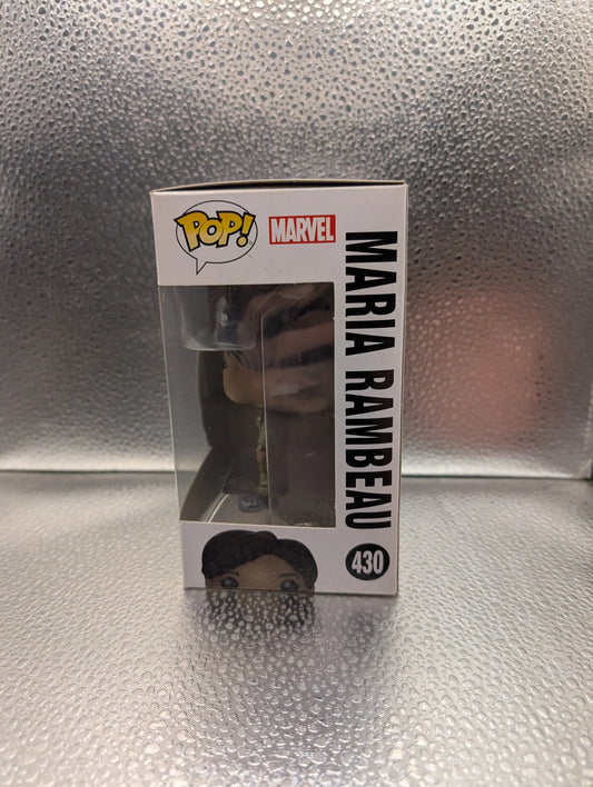 FUNKO Pop Vinyl Maria Rambeau Marvel #430 FRENLY BRICKS - Open 7 Days