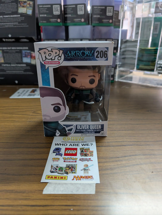 FUNKO Pop Vinyl Oliver Queen #206 FRENLY BRICKS - Open 7 Days