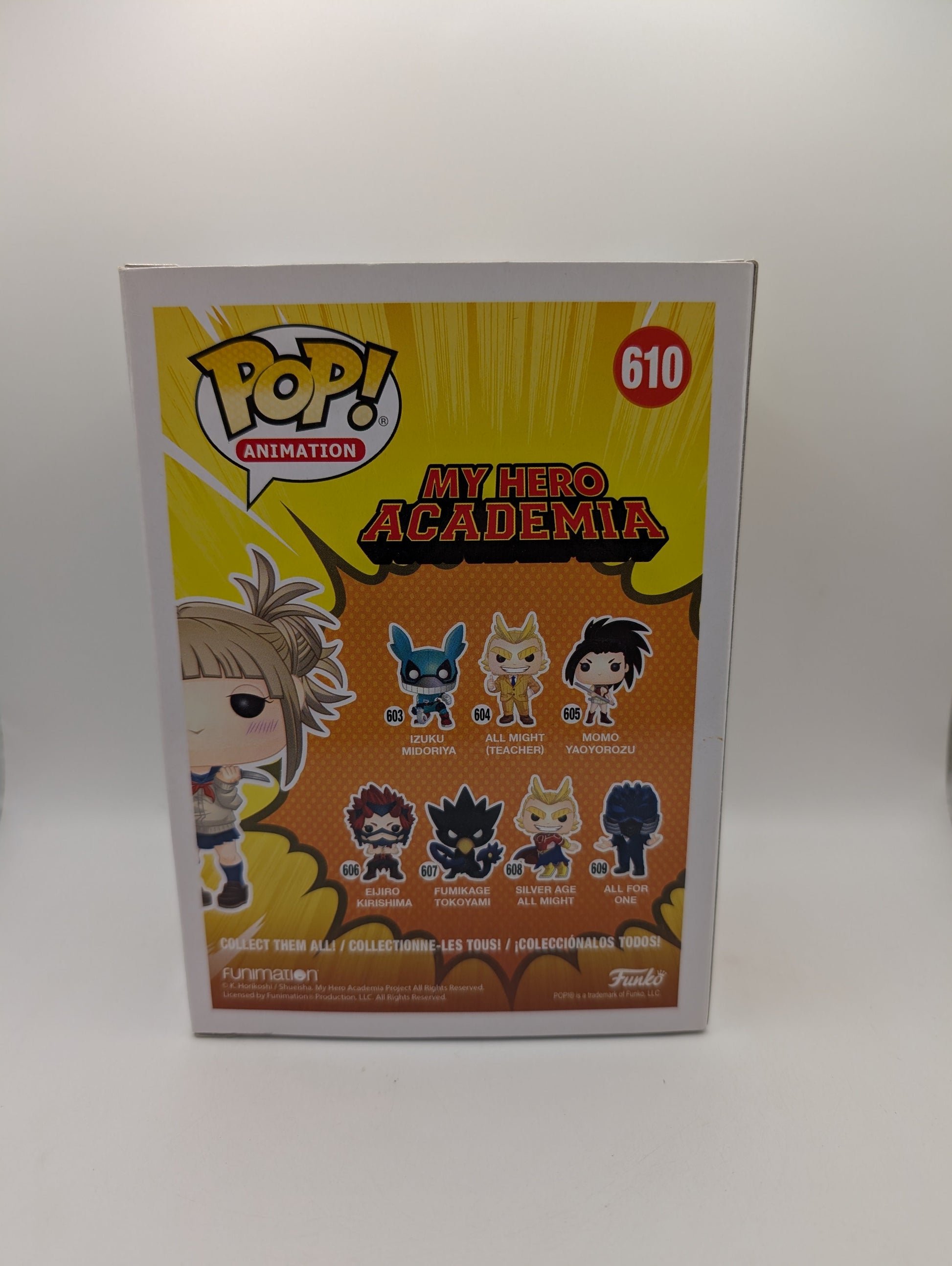 My Hero Academia - Himiko Toga Pop! Vinyl Figure #610 FRENLY BRICKS - Open 7 Days