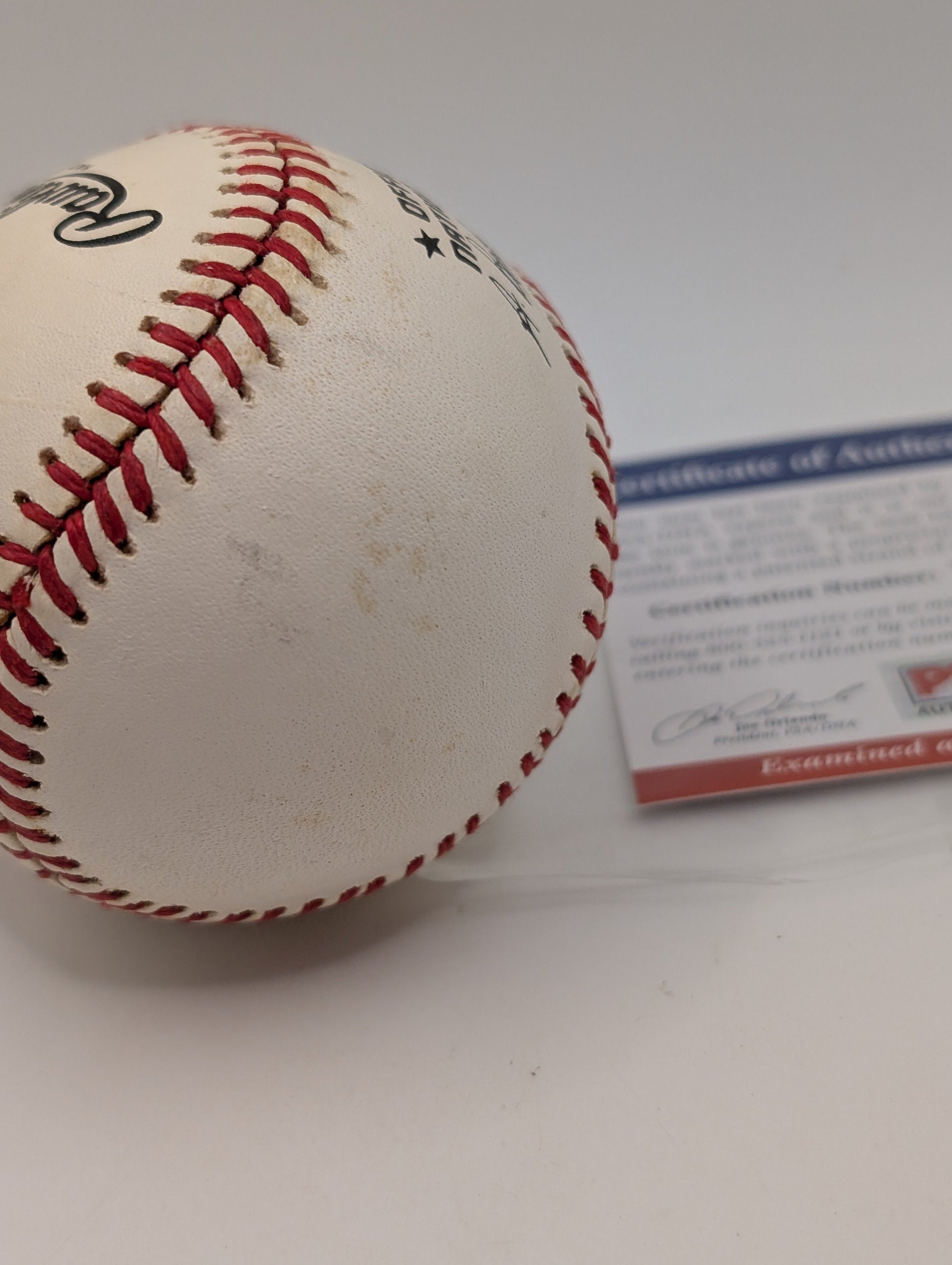 PETE ROSE CINCINNATI REDS  AUTOGRAPHED BART GIAMIATTI  BASEBALL BIG RED MACHINE FRENLY BRICKS - Open 7 Days