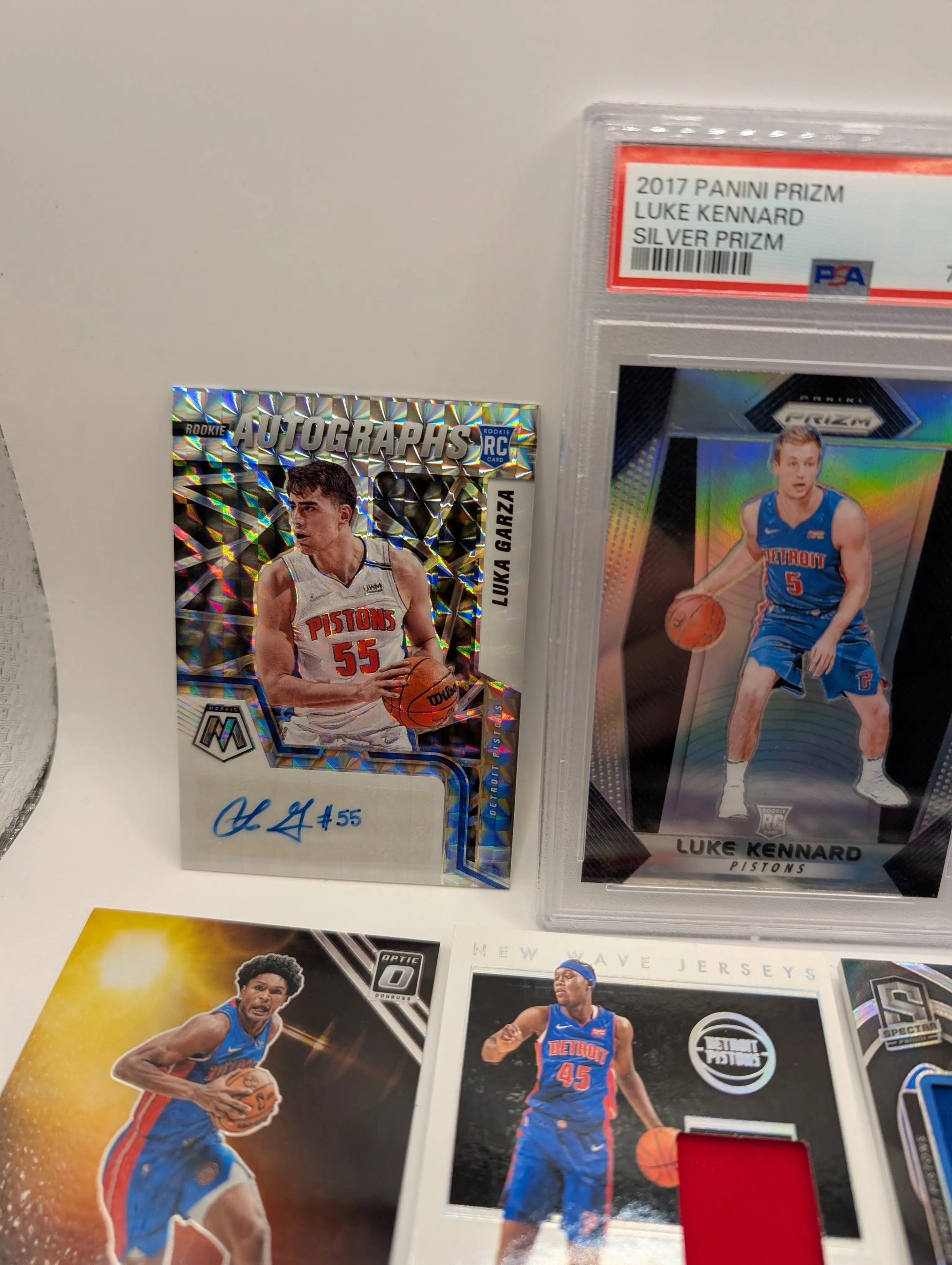 Detroit Pistons NBA Basketball Card Lot, Rookies, Patch, Auto, Cade Cunningham FRENLY BRICKS - Open 7 Days