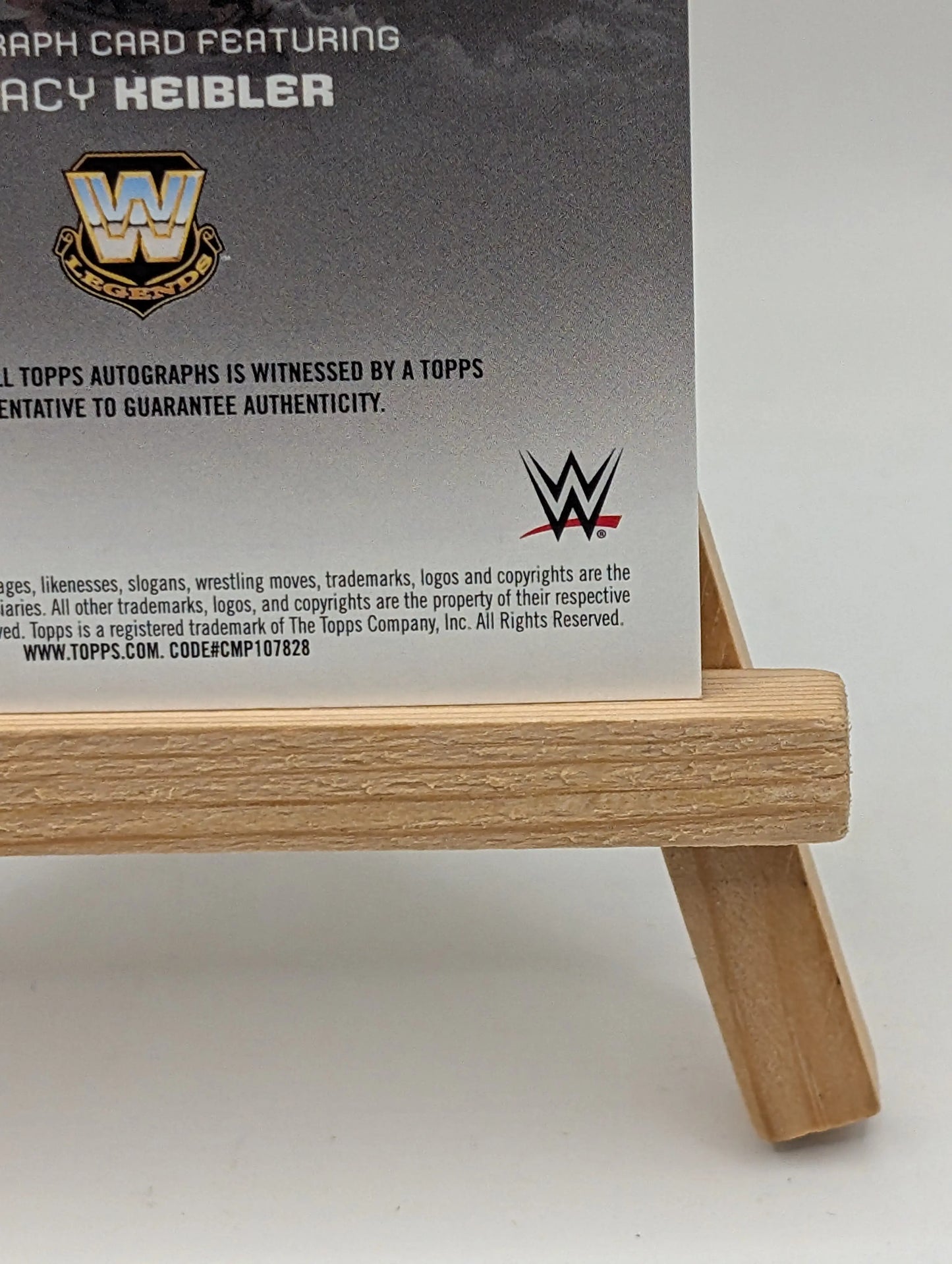 2025 Topps WWE Universe Stacy Keibler Legends On Card Auto Orange /25 FRENLY BRICKS - Open 7 Days