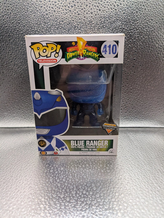 FUNKO Pop Vinyl Blue Ranger Power Rangers #410 FRENLY BRICKS - Open 7 Days