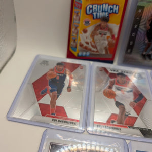 Rui Hachimura 2019/20 Rookie Lot, Wizards, donruss, mosaic, hoops, optic lot FRENLY BRICKS - Open 7 Days