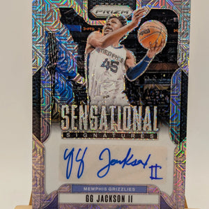 GG Jackson II 2024-25 Panini Prizm /25 Auto Mojo Sensational Signatures #SS-GGJ FRENLY BRICKS - Open 7 Days