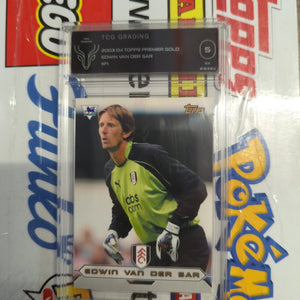 2003-04 Topps Premier Gold Edwin Van Der Sar #F1 TCG 5 FRENLY BRICKS - Open 7 Days