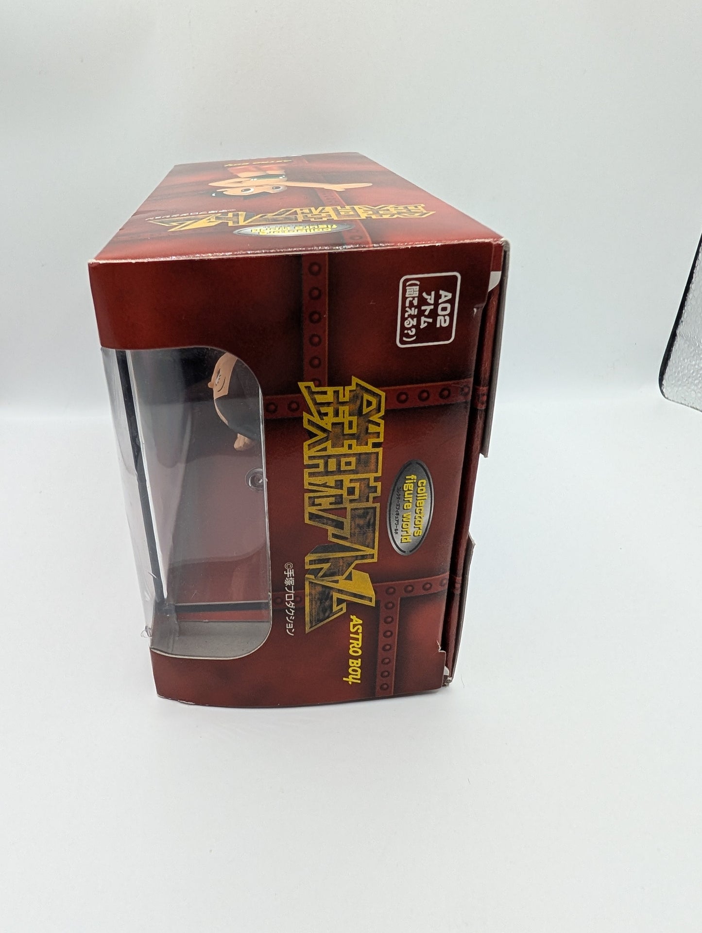 ASTRO BOY Atom A02 Collectors Figure World with Clear Case TOMY FRENLY BRICKS - Open 7 Days