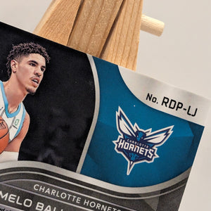 2020-21 Panini Spectra Rookie Dual Patch Auto LaMELO BALL JAMES WISEMAN /5 RC FRENLY BRICKS - Open 7 Days