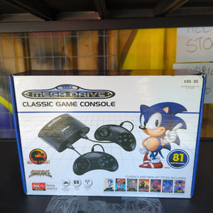 Sega Mega Drive Classic Game Console with 81 Built-In Games - In Original Box FRENLY BRICKS - Open 7 Days