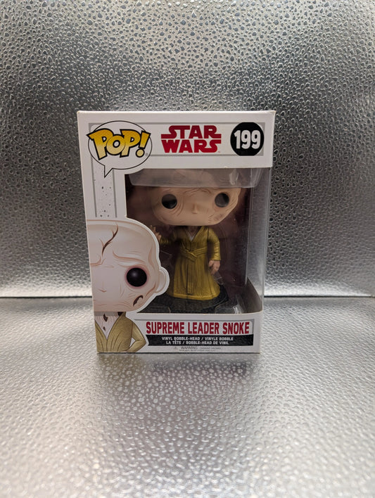 FUNKO Pop Vinyl Supreme Leader Snoke Star Wars #199 FRENLY BRICKS - Open 7 Days
