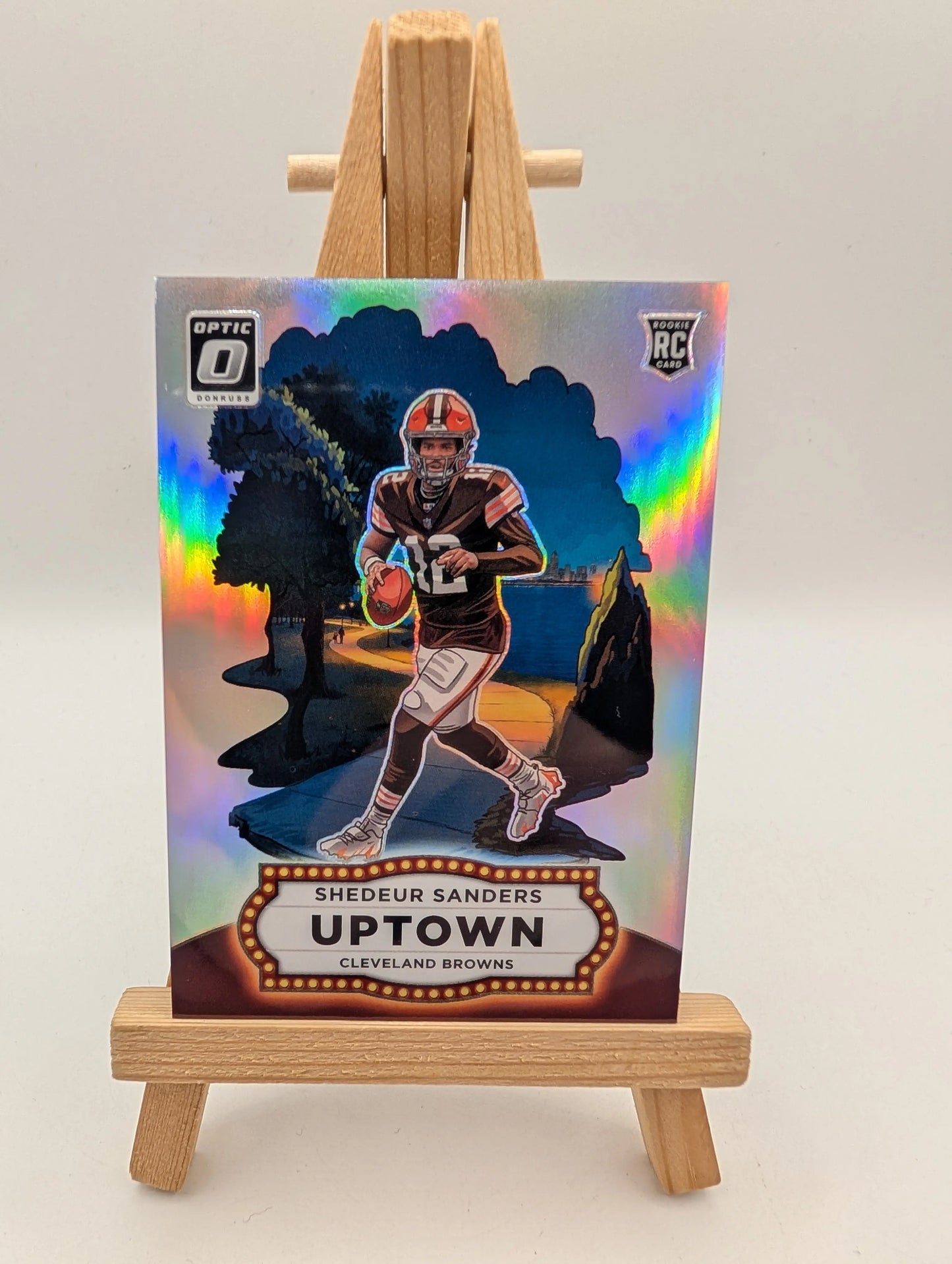 Shedeur Sanders Uptown Rookie #18 Browns 2025 Panini Donruss Optic SSP (RC) FRENLY BRICKS - Open 7 Days