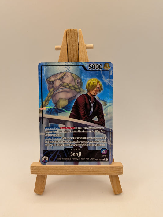 Sanji OP12-041 Alt Art Leader. One Piece Trading Card Game CCG TCG FRENLY BRICKS - Open 7 Days