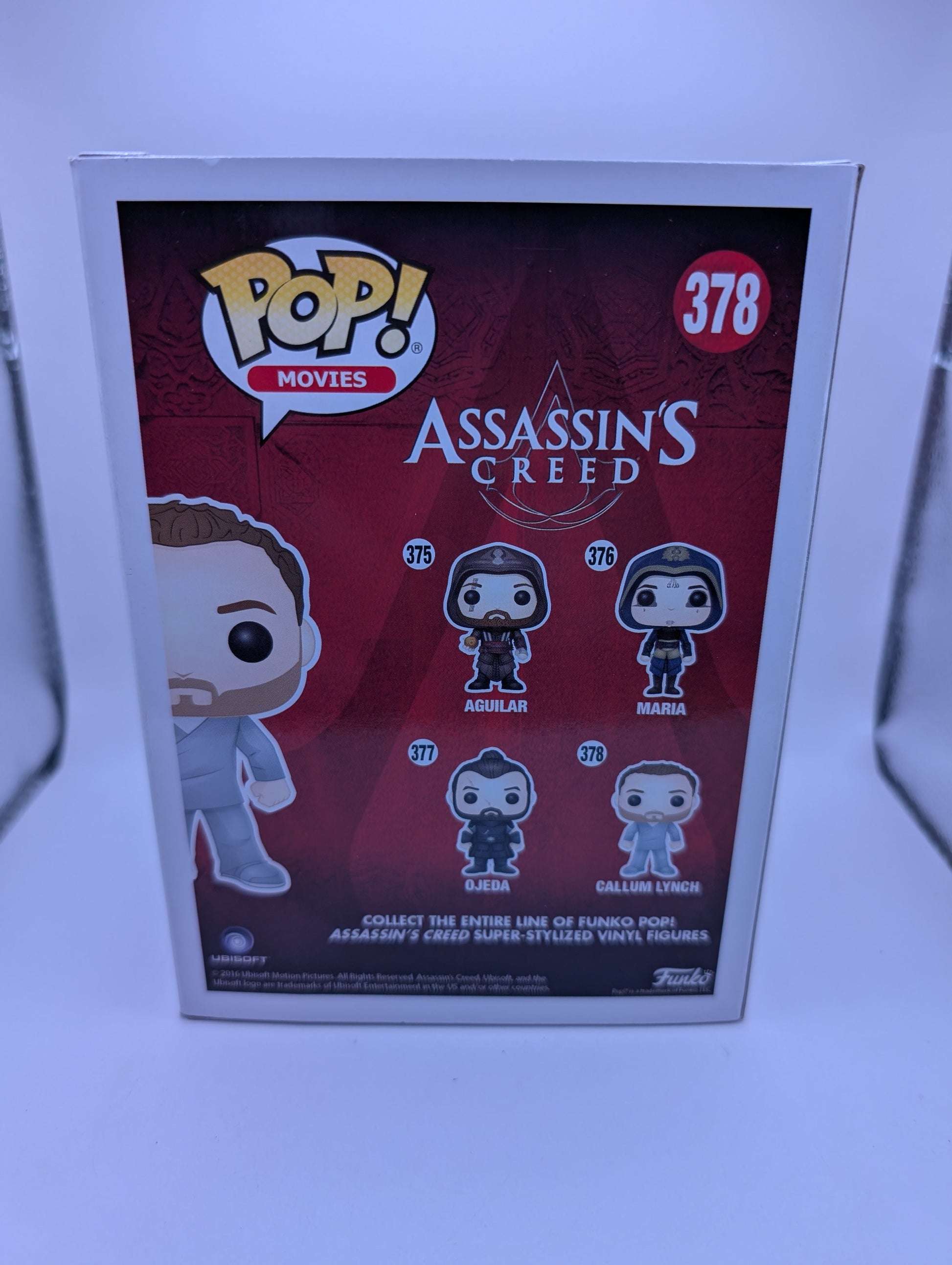 Funko POP Vinyl Callum Lynch #378 Assassins Creed POP Vinyl Figure FRENLY BRICKS - Open 7 Days