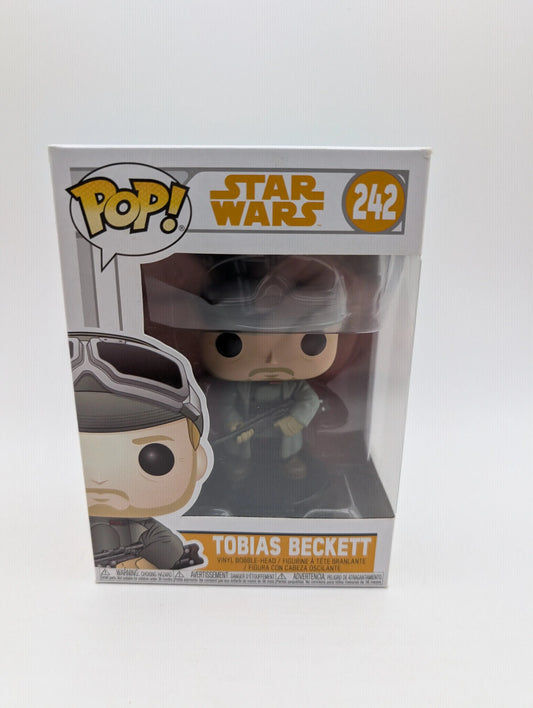 Star Wars Tobias Beckett #242 - Funko Pop Vinyl - Solo FRENLY BRICKS - Open 7 Days