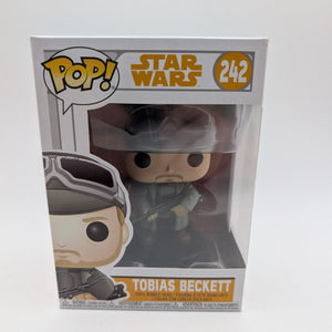 Star Wars Tobias Beckett #242 - Funko Pop Vinyl - Solo FRENLY BRICKS - Open 7 Days