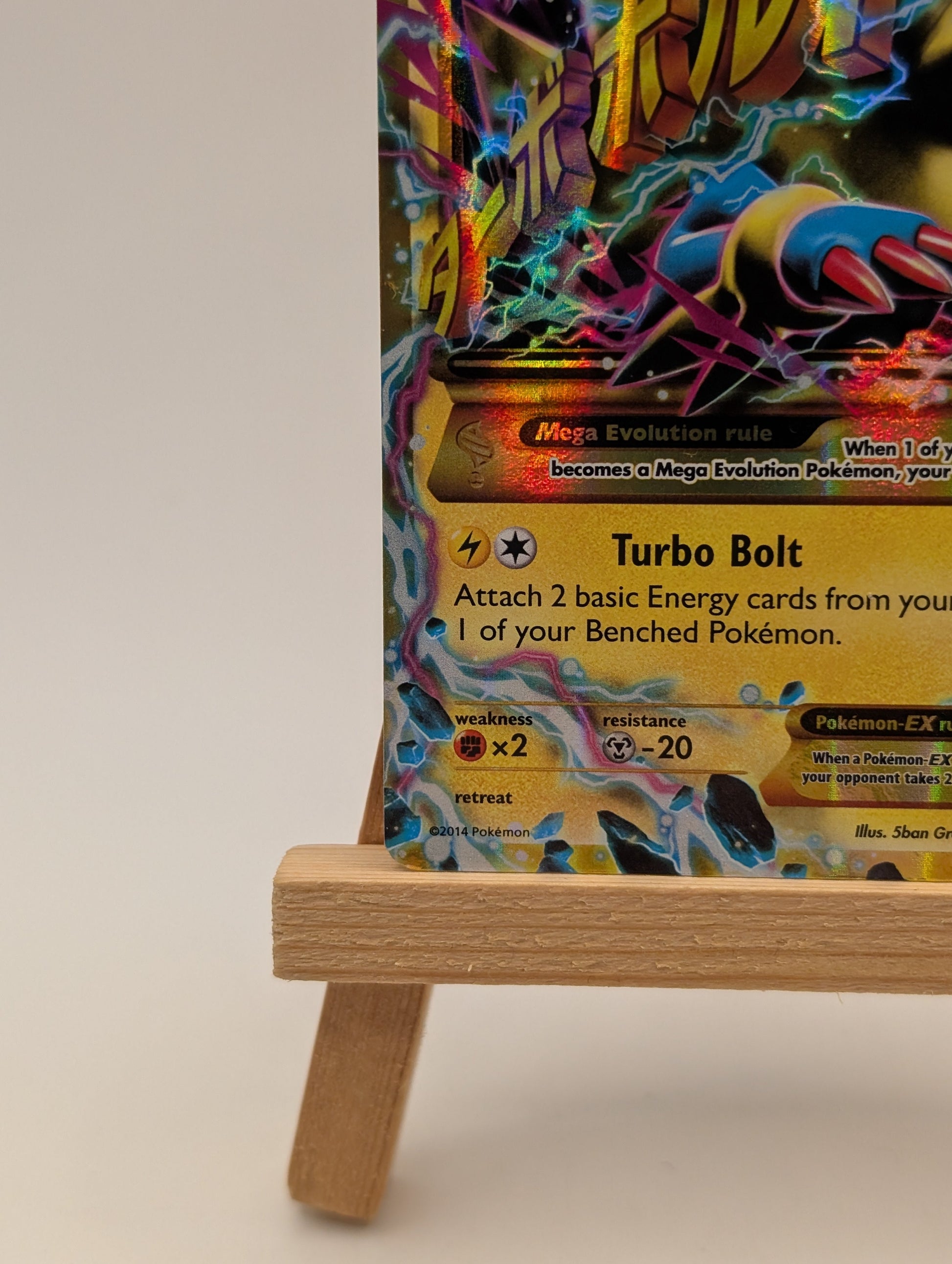 M Manectric EX 120/119 - Pokemon XY Phantom Forces Mega Secret Rare FRENLY BRICKS - Open 7 Days