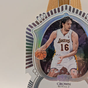 Pau Gasol 2022-23 Panini Crown Royale Jewel Signatures Auto /49 Lakers FRENLY BRICKS - Open 7 Days