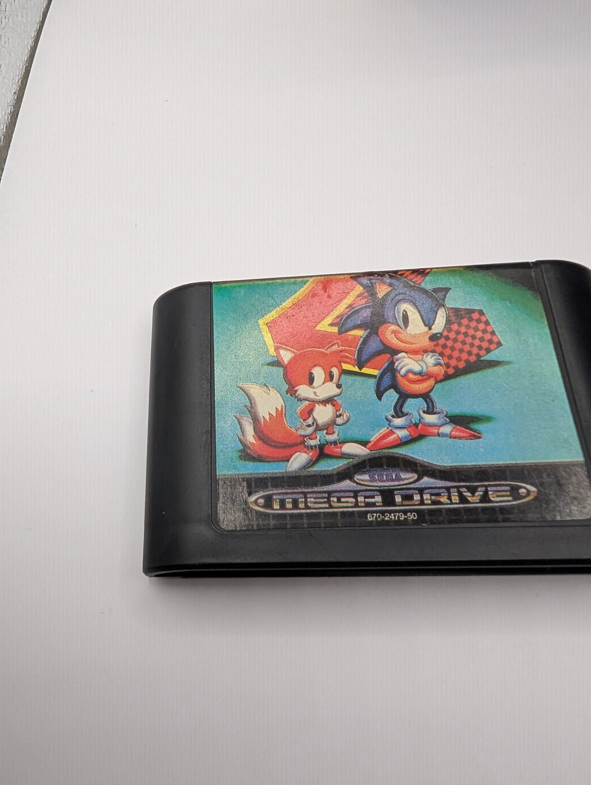 Sega Mega Drive SMD - Sonic The Hedgehog 2 - Cart + Box + Manual USED PAL FRENLY BRICKS - Open 7 Days