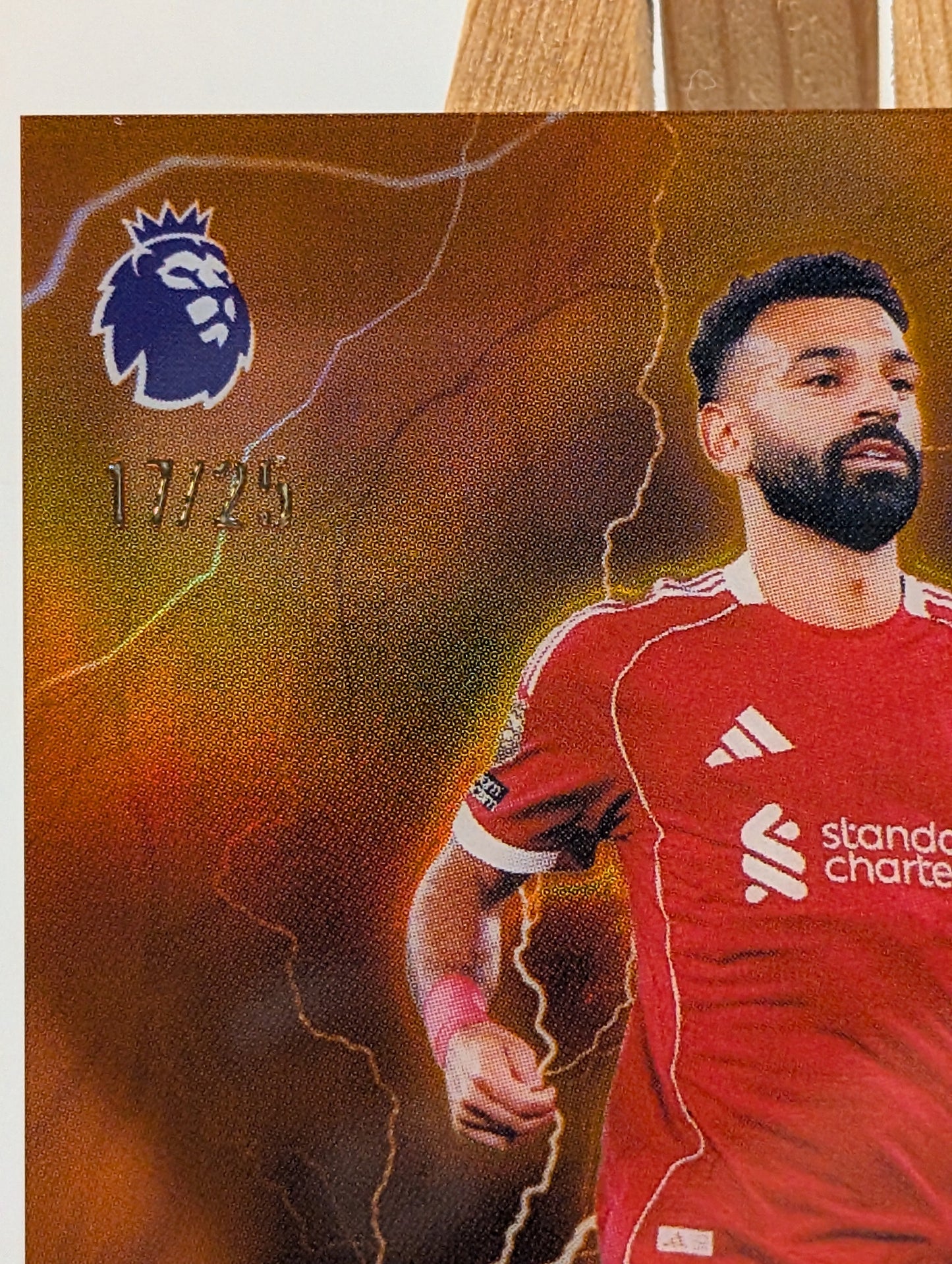 Mohamed Salah 2025-26 Topps Chrome Premier League Lightning Chrome #LC-5 /25 FRENLY BRICKS - Open 7 Days