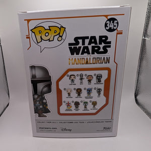 Pop Vinyl Funko Star Wars - Mandalorian 345 Special Edition Chrome FRENLY BRICKS - Open 7 Days